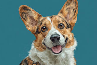 create amazing disney pet portrait
