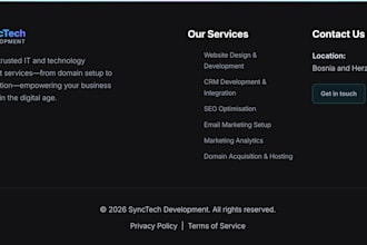 maintain your business website monthly