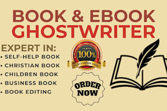 ghostwrite a nonfiction self help ebook for amazon kdp