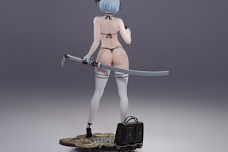 create nsfw anime character for onlyfans,sfm,nfsw cartoon story,redesign anime