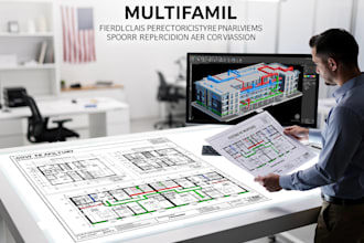 create texas multifamily renovation plans with mep coordination