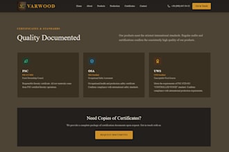 create a react or nextjs website with modern UI