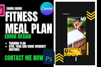 create custom workout plan, fitness program, meal plan and training plan