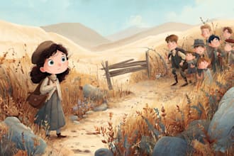 illustrate educational and story books for kids