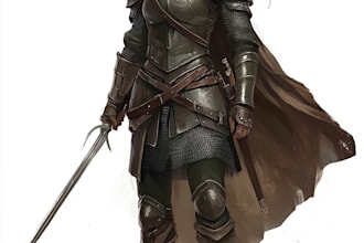 fantasy dnd character illustration