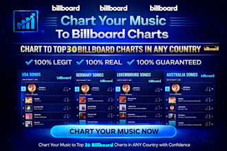 chart your spotify music on top 30 billboard music charts