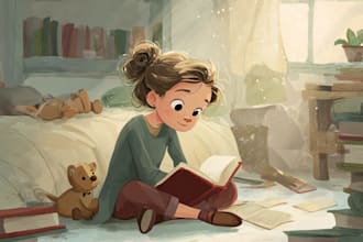 children book illustration and children book illustration