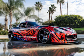 draw car wrap vehicle wrap truck wrap racing car wrap