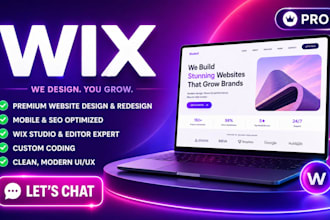 design high converting wix website redesign wix website wix landing page wix CRM