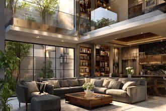 do interior design, landscape design, living room, bedroom,