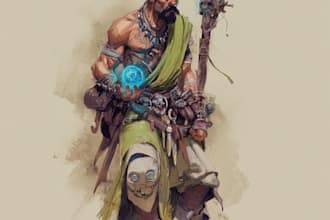 dnd character art and dnd character art