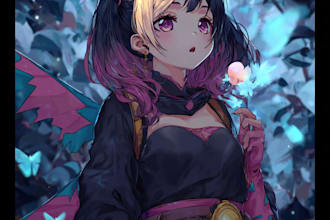 create stunning anime fan art and custom anime illustration