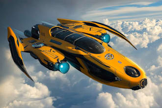 do sci fi spaceship design