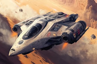 do sci fi spaceship design