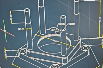 convert hand sketches to autocad drawings