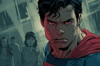 design professional superhero comic book artwork