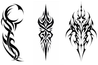 create unique tattoo design, custom tattoo, tattoo art