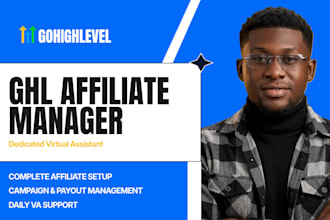 do gohighlevel affiliate marketing ghl affiliate manager ghl virtual assistant