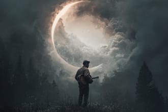 design an album cover or single cover art