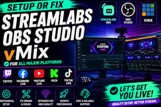 fix obs streamlabs voicemeeter banana audio issues and dual PC setup as obs pro