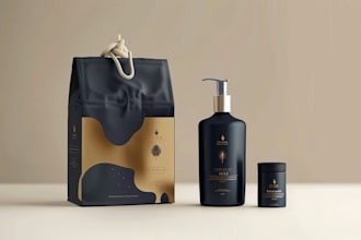 modern and professional packaging design