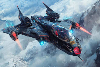 do sci fi spaceship design