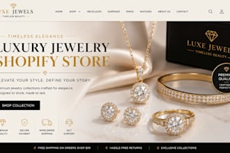 jewelry website jewelry store jewelry shopify, shopify store fashion website