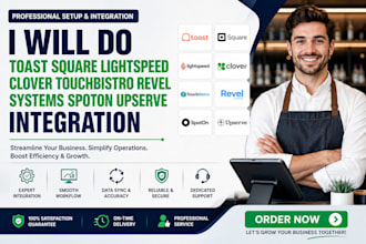 do toast square lightspeed clover touchbistro revel systems spoton integration