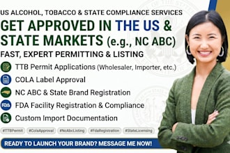 handle ttb permit nc abc alcohol license and fda compliance