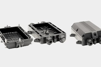 design smart wearable product, ip65 waterproof iot device and pcb enclosure cad