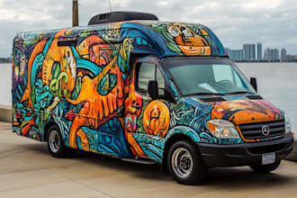 draw car wrap vehicle wrap truck wrap racing car wrap