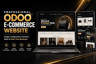 develop professional odoo ecommerce website and online store