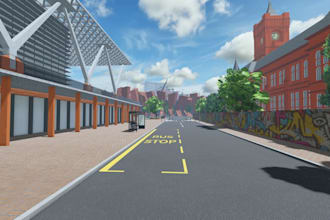 design a professional roblox map and game environment