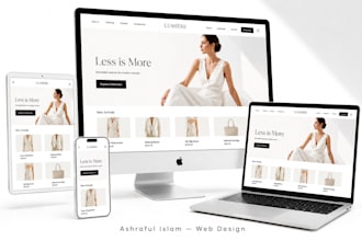 design a custom website with modern UI UX design