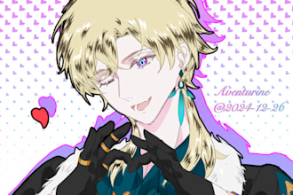 provide anime portrait and oc art