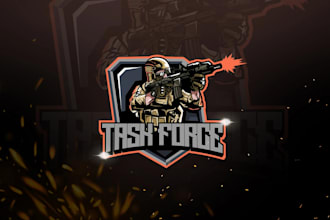 custom clan logo design for gaming and esports teams