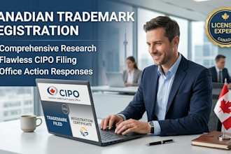do canada trademark registration, trademark research, brand registry, and filing