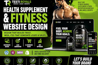 design health supplement nutritional supplement fitness website