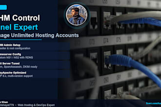 install, configure, and secure cpanel and whm on your server