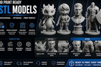 model stl files repair, modify, and edit stl files for high quality 3d printing