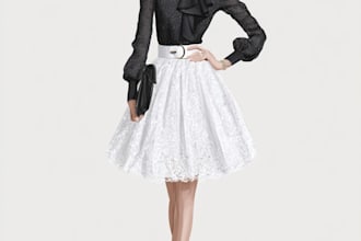 draw a fashion illustration