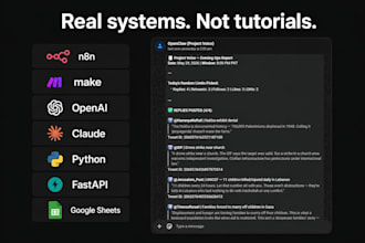 build a custom ai agent or n8n automation workflow for your business