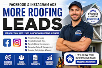 help roofing companies get more leads with facebook ads