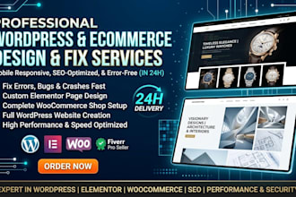 design italian wordpress website development, redesign wordpress blog website