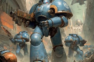 paint warhammer 40k character and creature