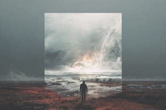 design album cover or single cover art