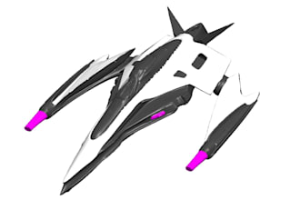 create realistic game 3d spaceship models with pbr texture