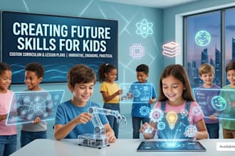 create future skills curriculum and lesson plans for kids