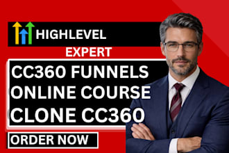 ghl course creator 360 cc360 online course website sales funnel cc360 funnels