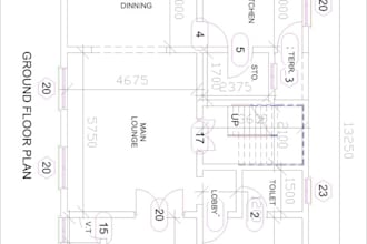 design an architectural plan for your house